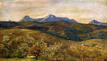 Vue dans les Apennins