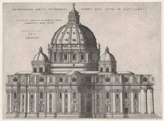 Speculum Romanae Magnificentiae : Saint-Pierre, XVIe siècle