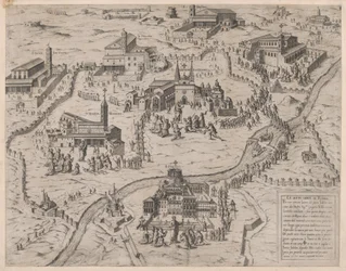 Speculum Romanae Magnificentiae: Les Sept Églises de Rome, 1575