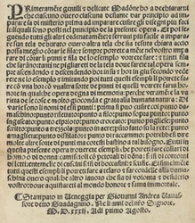 Esemplario di Lauori..., page 14 verso, 1er août 1532