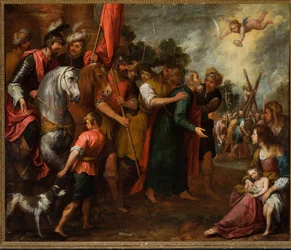 Saint André conduit au martyre, vers 1669 (huile sur toile)