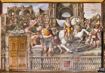 Alexandre le Grand domptant Bucéphale, 1519