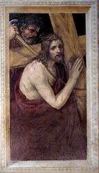 Jésus portant sa croix