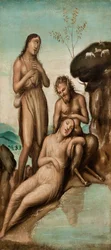 Polyphème découvrant Galatée et Acis, après 1500