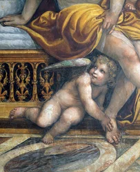 La Sala delle Nozze di Alessandro e Rossana (détail) d