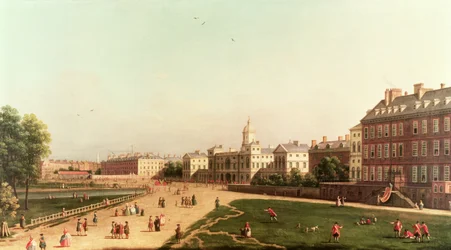Nouveaux Horse Guards depuis St. James
