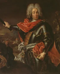 Portrait du maréchal Mattia von Schulemburg