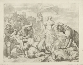Le martyre de sainte Ursule et de ses compagnes