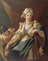 Judith et sa servante avec la tête d