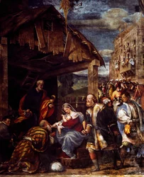 Adoration des Mages (détail)