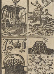 Essempio di recammi, page 9 recto, 1530