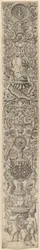 Quatre Enfants Jouant, plaque sept des Douze Panneaux d