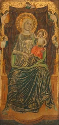 Madone et enfant avec cinq anges, vers 1335