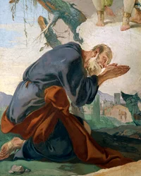 Abraham et les Anges (détail)