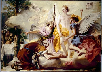 Apparition des trois anges à Abraham