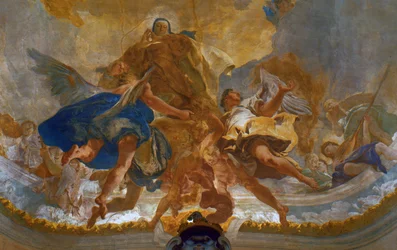Glorification de sainte Thérèse (fresque)