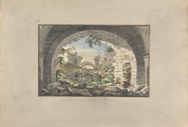 Ruines à Pergame, probablement de l