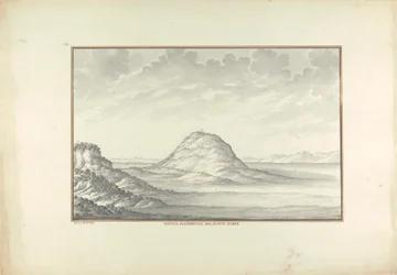 Vue occidentale du mont Thabor