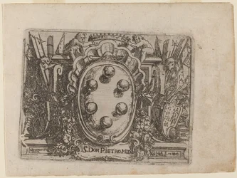 Dédicace à Don Pietro Medici de "Bizzarie di varie Figure"