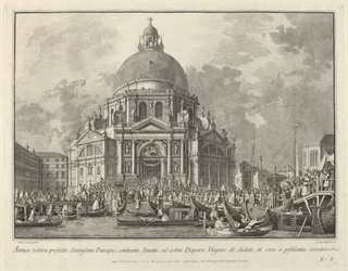 Visite annuelle du Doge à Santa Maria della Salute