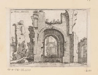Vestiges des Thermes de Caracalla à Rome