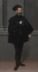 Le chevalier en noir