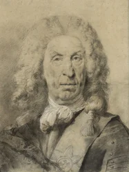 Portrait du maréchal von der Schulenburg, vers 1735