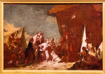 La famille de Darius implorant Alexandre