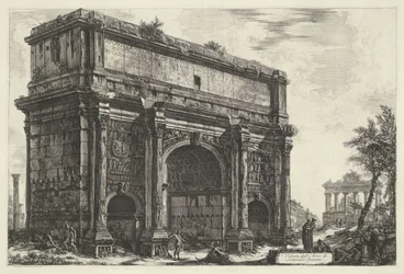 Arc de Septime Sévère à Rome