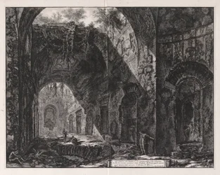 Intérieur du temple dit de Canopus à la Villa Hadrian