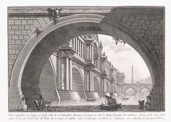 Magnifique pont avec loggia