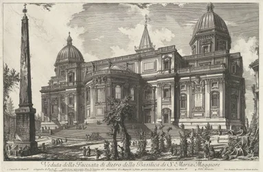 Santa Maria Maggiore à Rome (Vues de Rome)