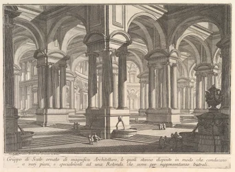 Escaliers ornés d