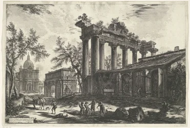 Temple de Saturne à Rome