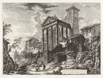 Vue du temple d