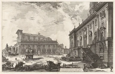 Veduta della Piazza del Campidoglio, de Vedute di Roma