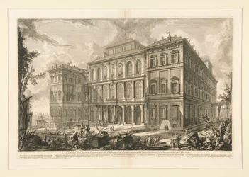 Vue sur le Mont Quirinal du Palais dell