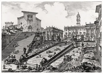 Vue de la colline du Capitole, de la série 
