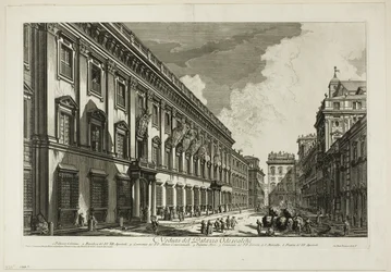 Vue du Palazzo Odescalchi, des Vues de Rome