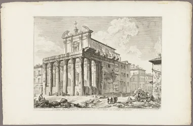 Vue du Temple d
