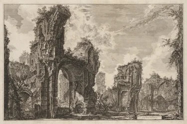 Vues de Rome: Rovine del Sisto o sia della gran sala delle Terme Antoniniane