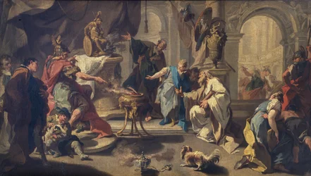 Hannibal jurant une inimitié éternelle aux Romains, c.1723