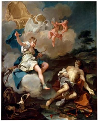 Diane et Endymion, 1723