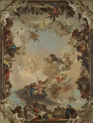 Allégorie des Planètes et des Continents, 1752