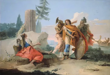 Armida abandonnée par Rinaldo