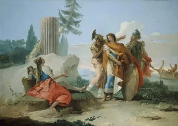 Armida abandonnée par Rinaldo, 1742-45