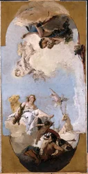Diane, Apollon et nymphes