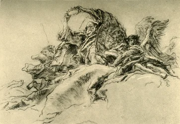 Dieu le Père et les anges