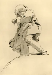 Homme avec turban, milieu du 18ème siècle, 1928