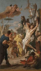 Étude pour "Le Martyre de Saint Sébastien" (pour le monastère augustinien de Diessen, Allemagne)